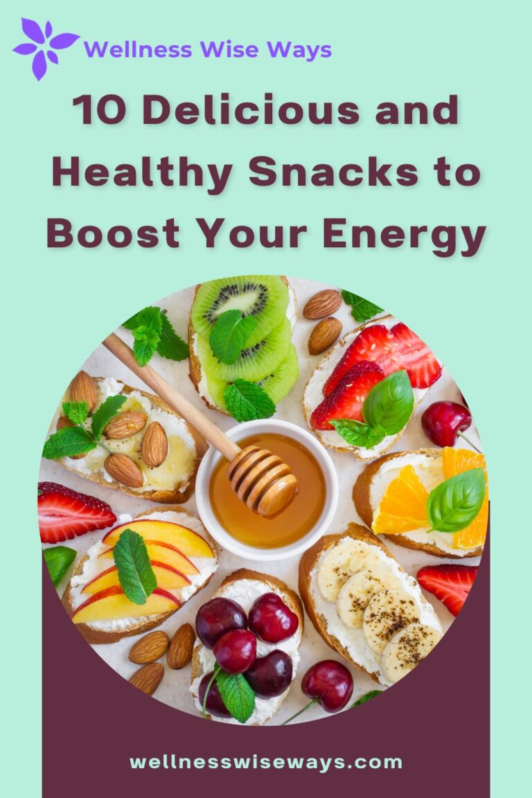 10 Delicious and Healthy Snacks to Boost Your Energy