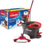 Vileda EasyWring Microfibre Spin Mop & Bucket Floor Cleaning Set